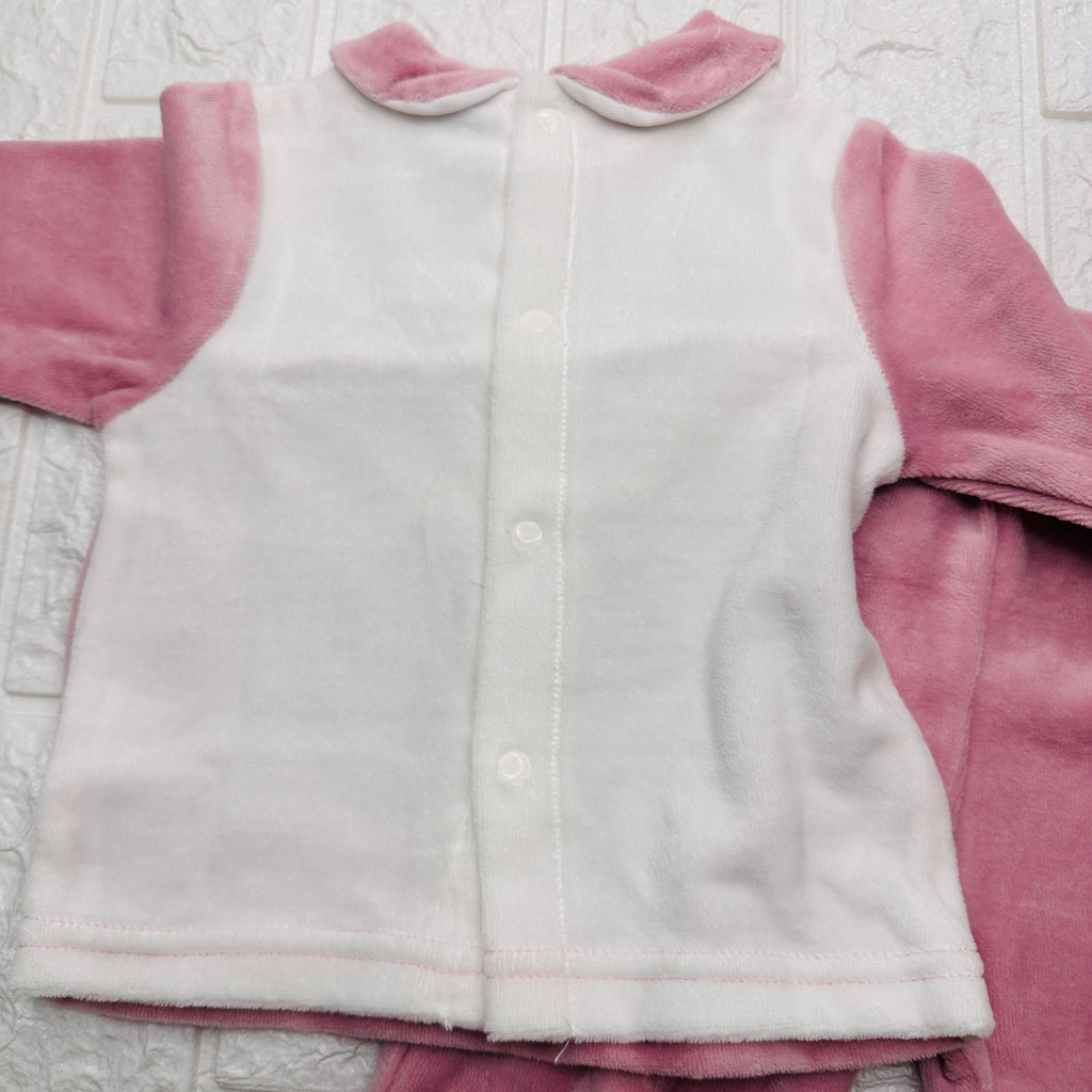 Tutina ciniglia rosa antico