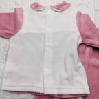 Tutina ciniglia rosa antico