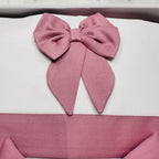 Set Completo Carrozzina Fiocco Rosa antico