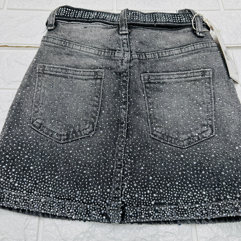 Gonna jeans Bimba Brillantini z55