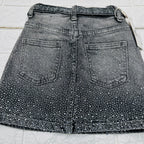 Gonna jeans Bimba Brillantini z55