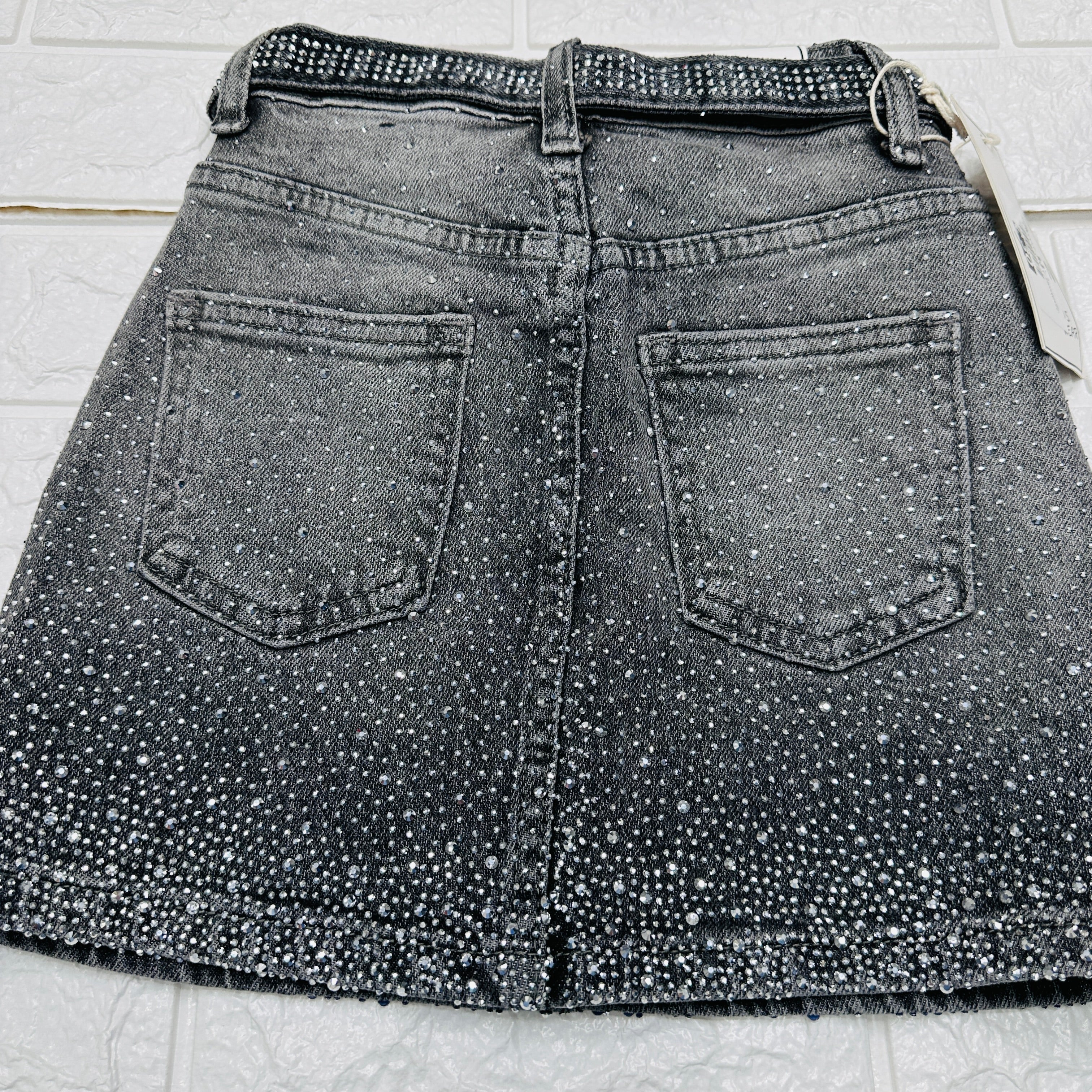 Gonna jeans Bimba Brillantini z55