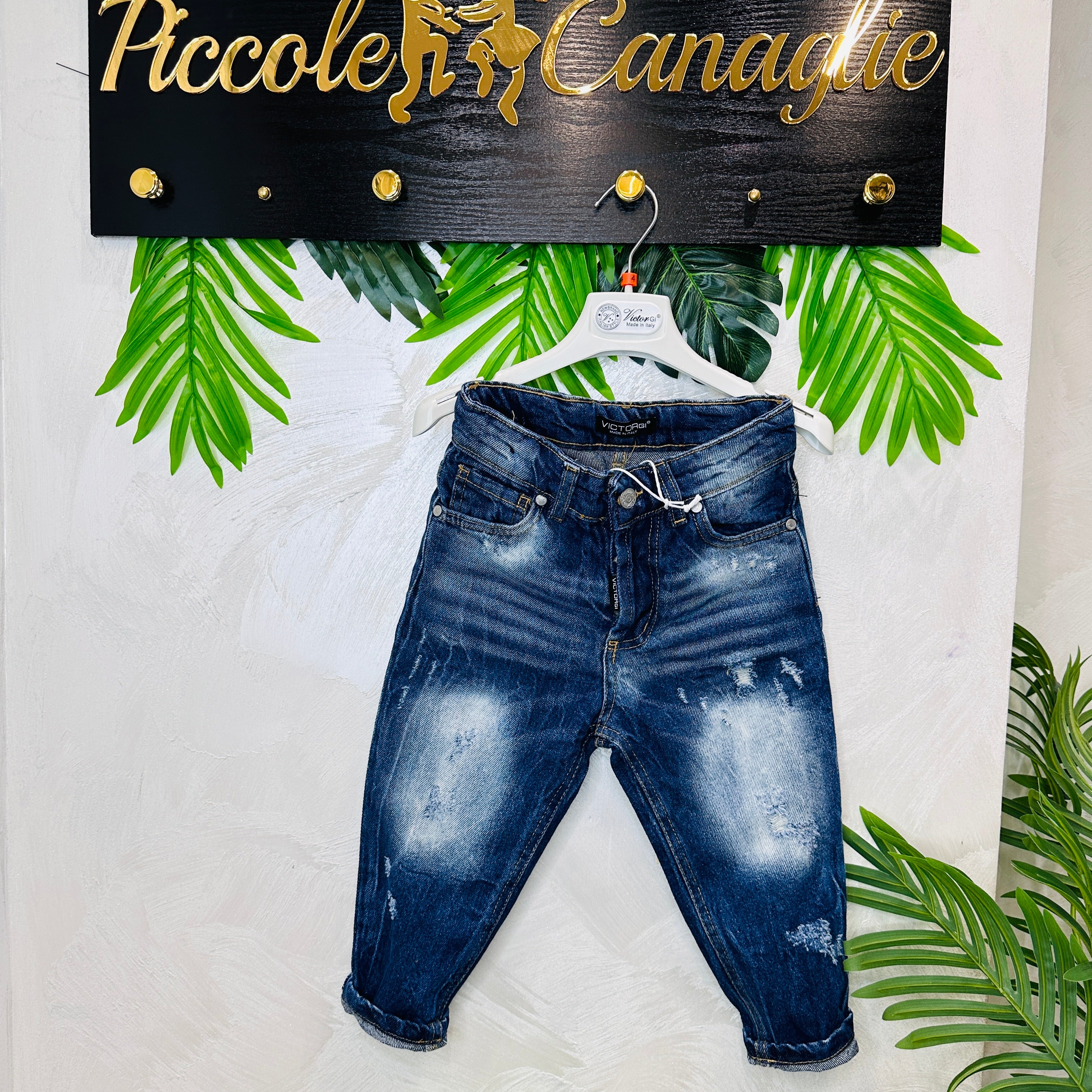 Jeans VictorGi blu anni