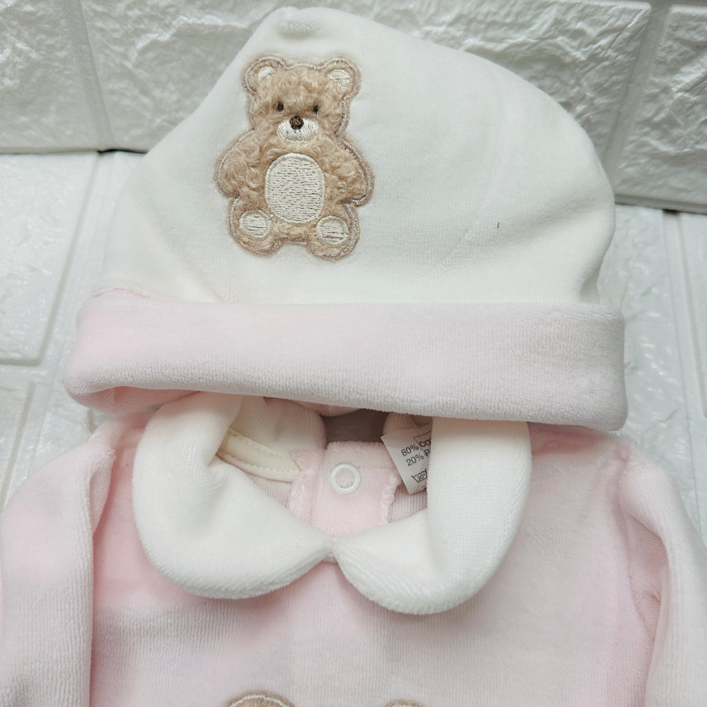 Set Nascita ciniglia Orso Rosa