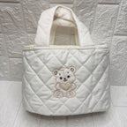 Beauty orso cuore panna dim 30x15