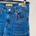 Jeans Cargo gamba larga