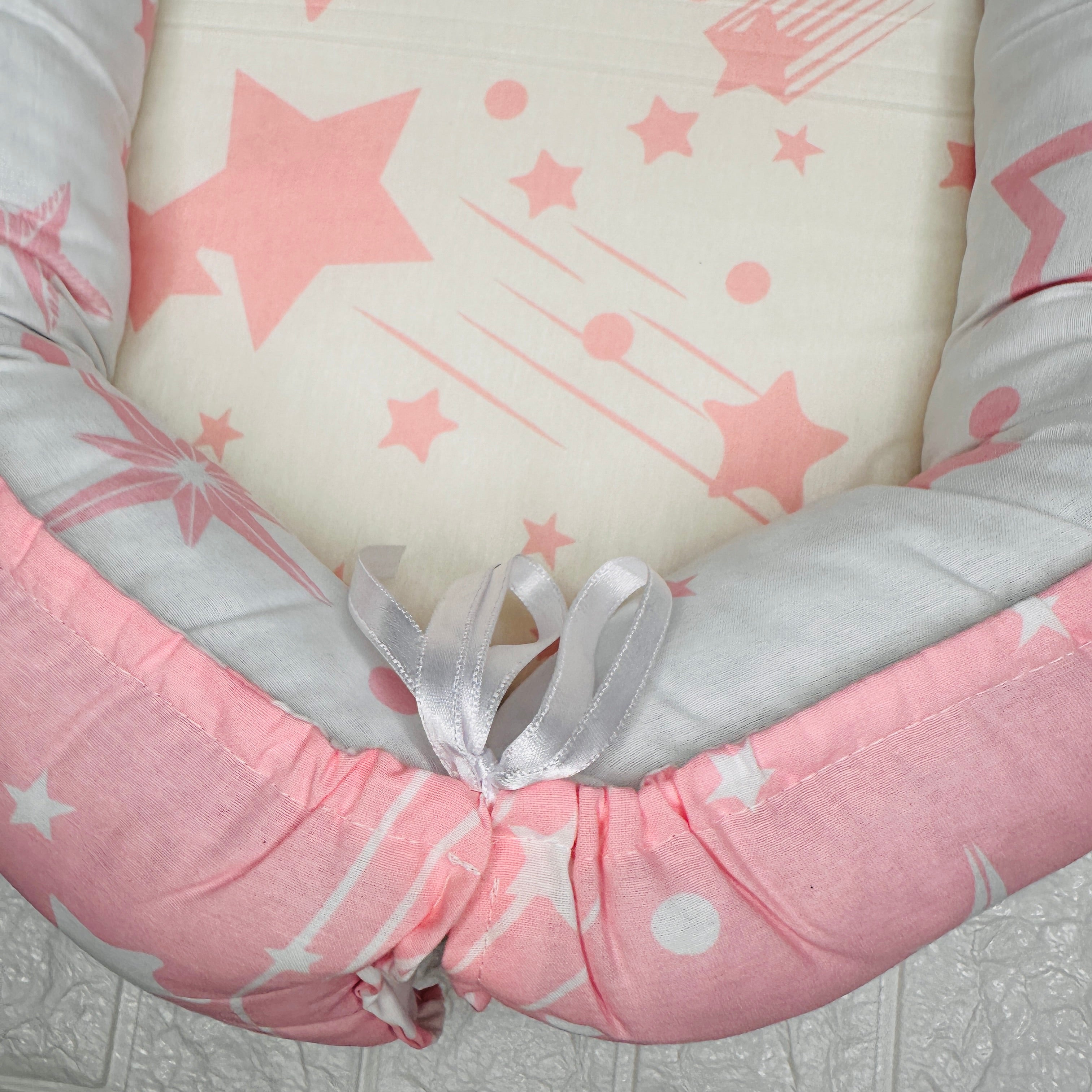 Riduttore carrozzina stelle rosa 75x46 cm