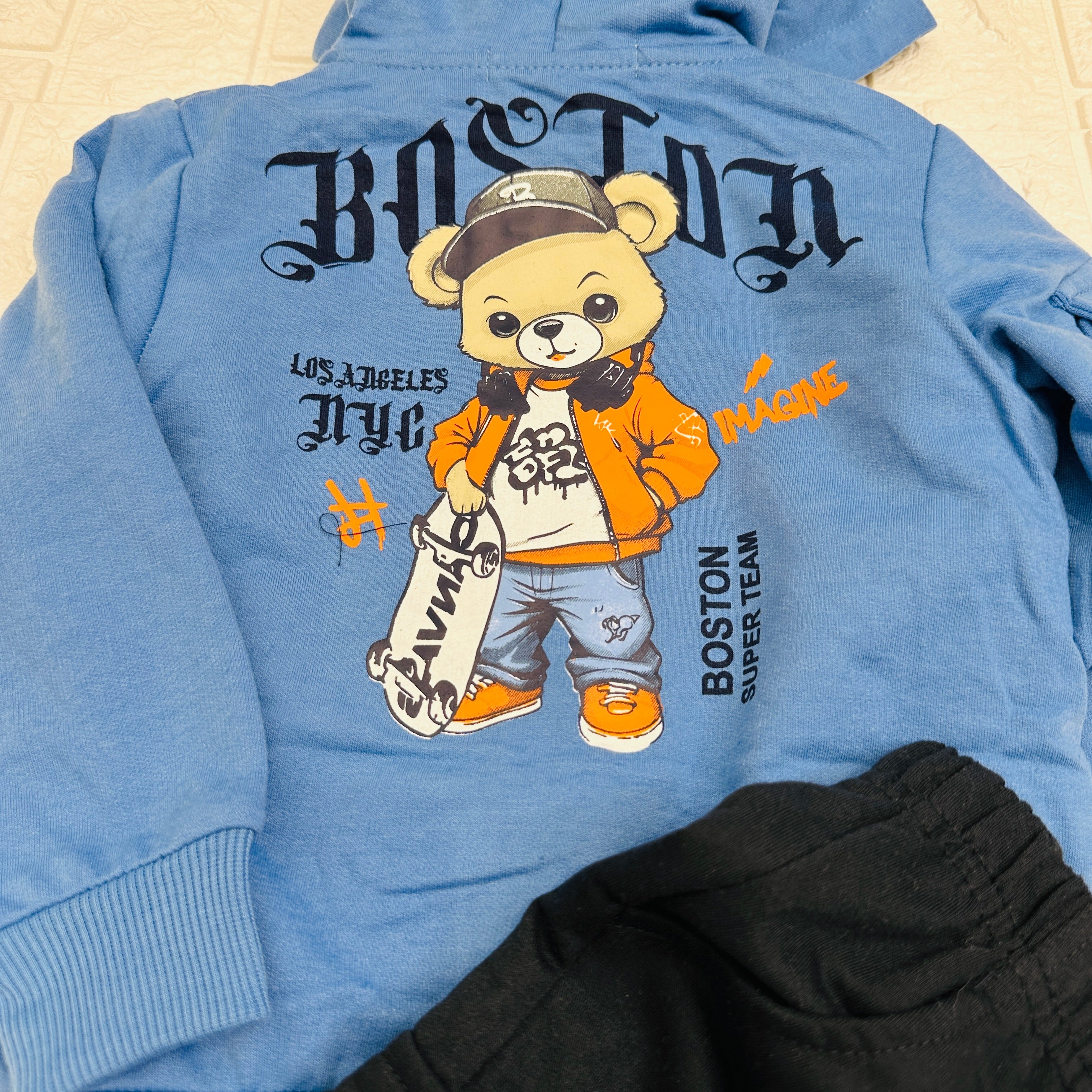 Tuta Boston orso Blu