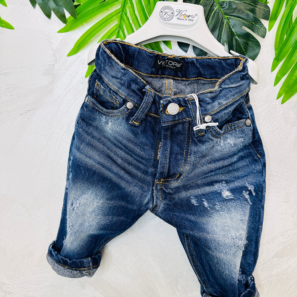 Jeans VictorGi blu mesi