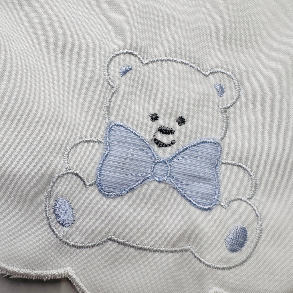 Bavetta Orso Fiocco Celeste