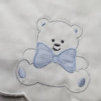 Bavetta Orso Fiocco Celeste