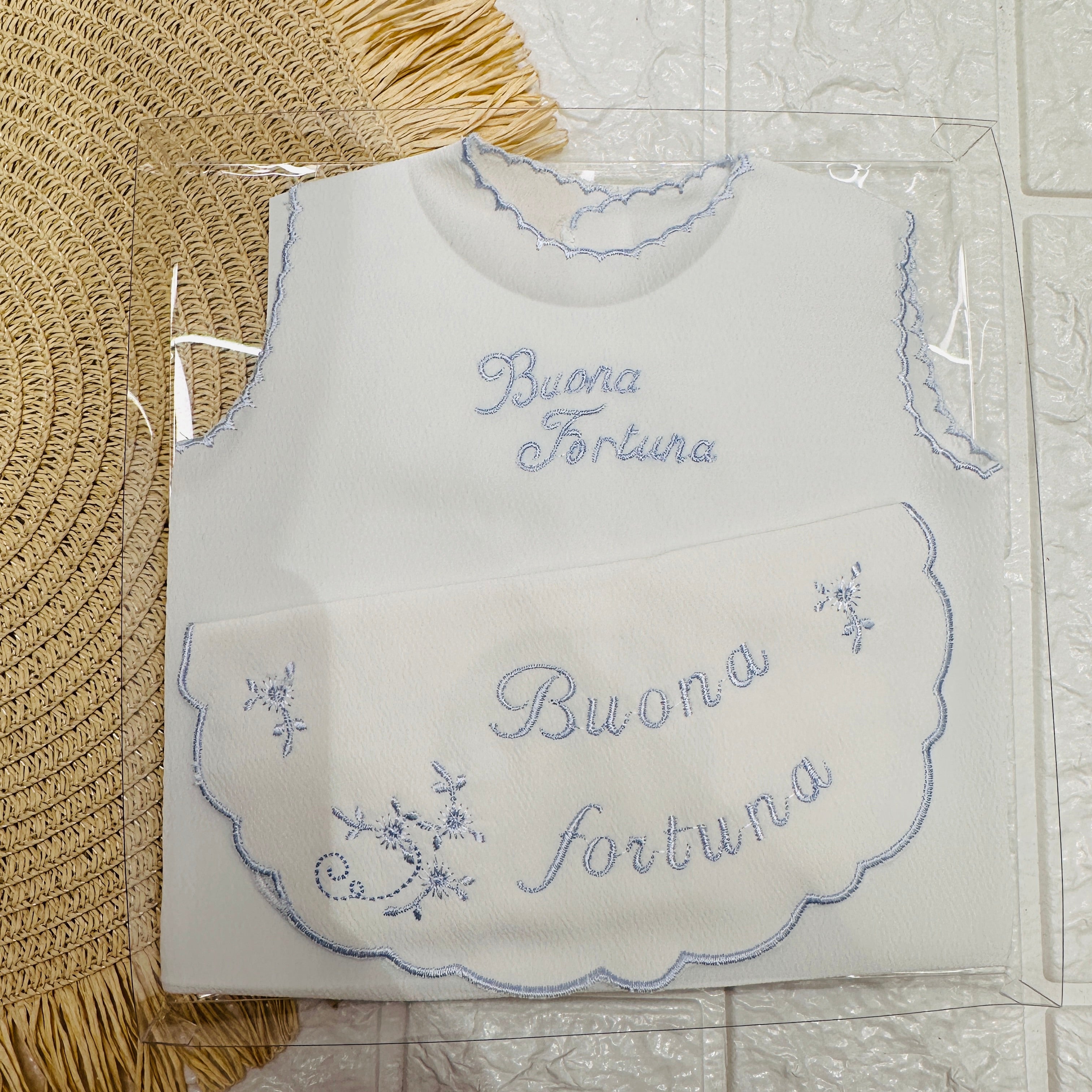 Camicina Fortuna + Bavetta Celeste