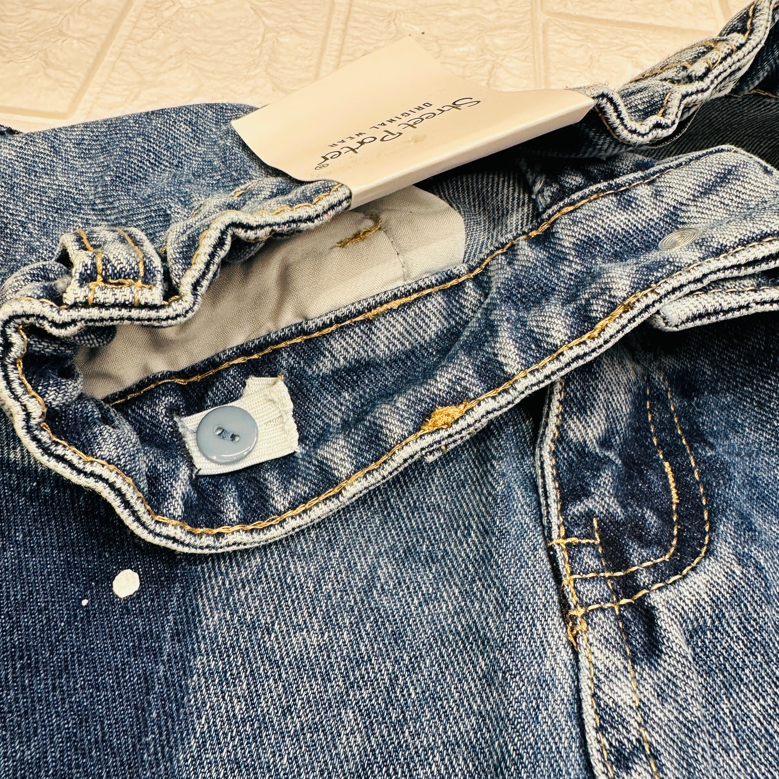 Jeans Modello Ballon blu