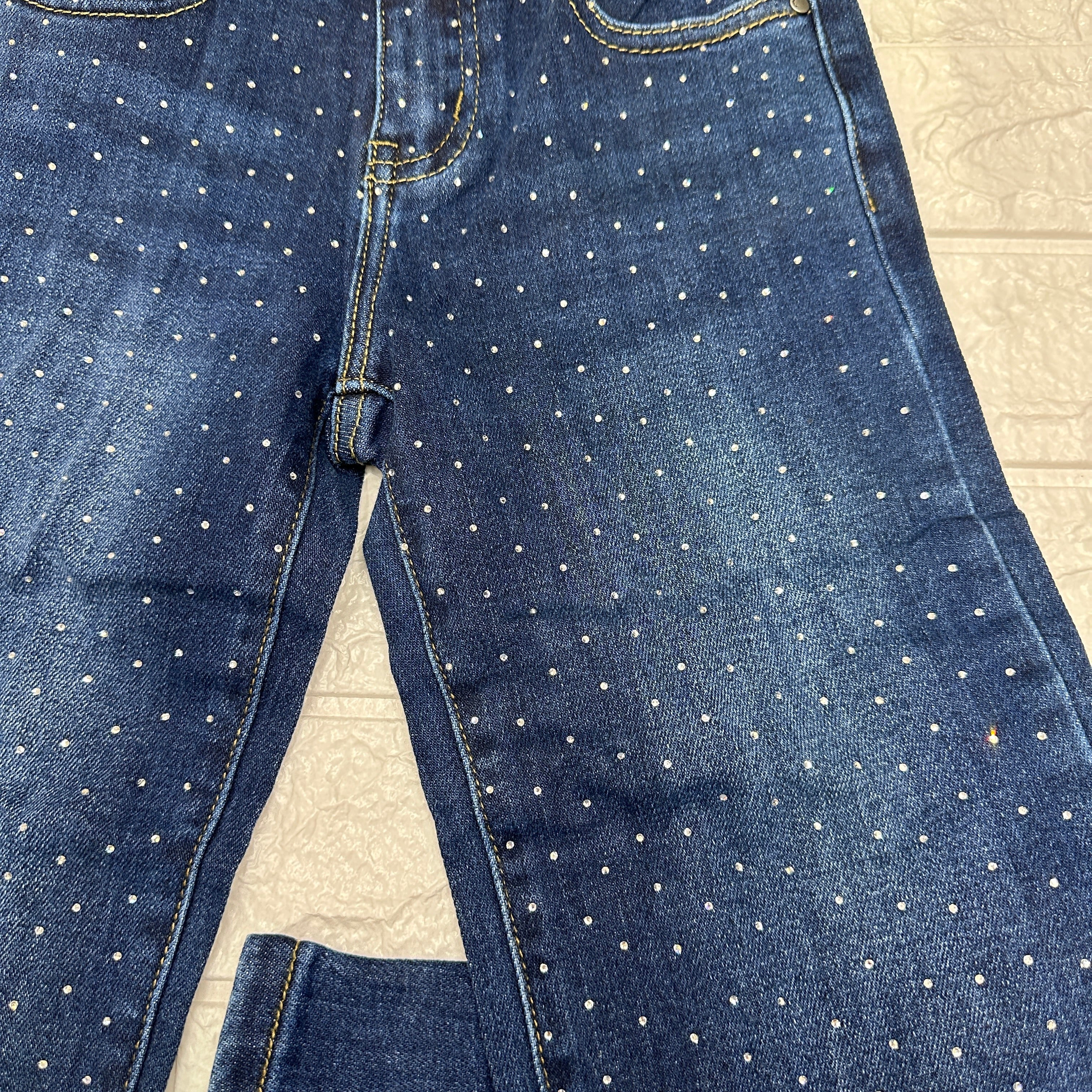 Jeans microBrillantini bimba