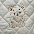 Beauty orso cuore panna dim 30x15