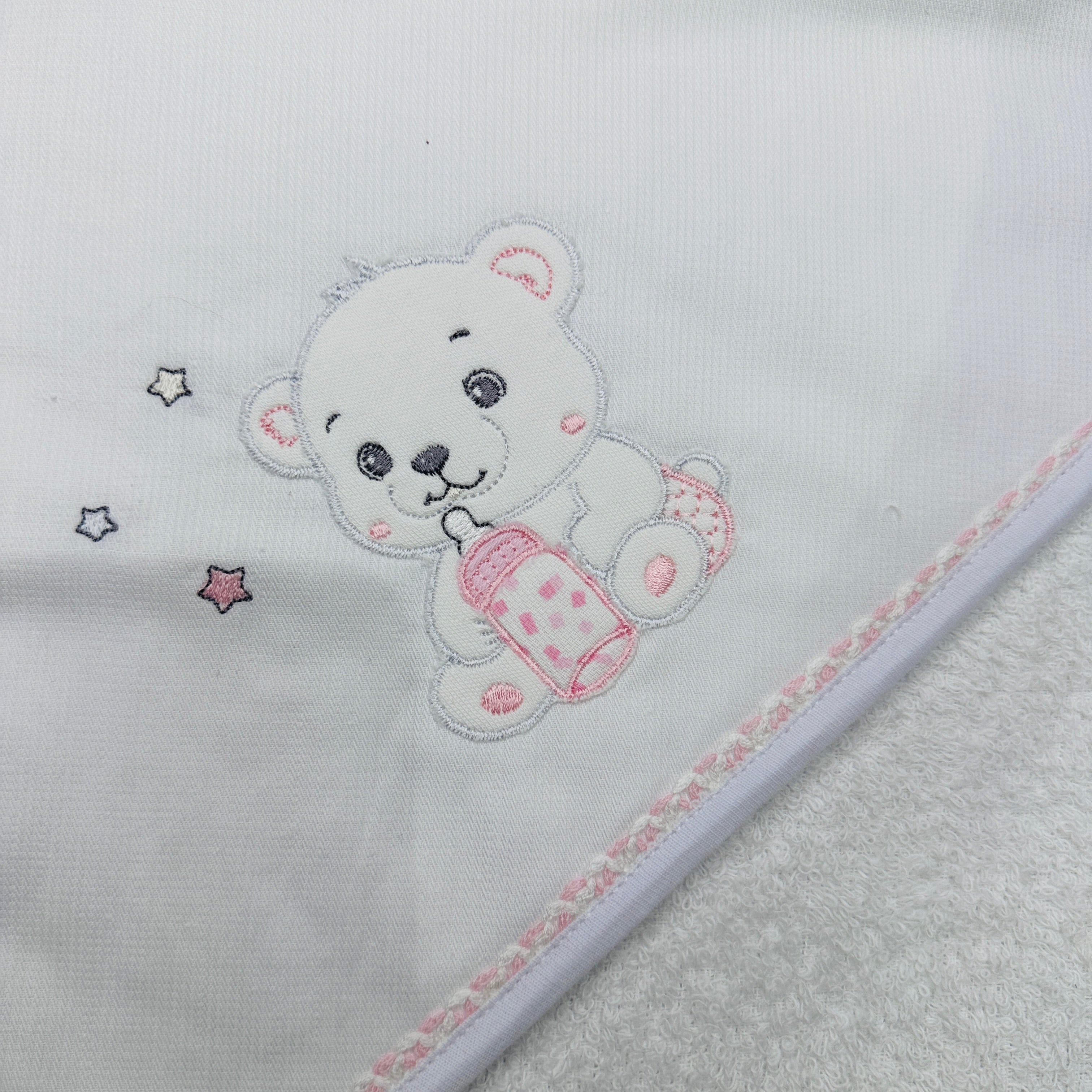 Accappatoio neonata Rosa ART AT001146