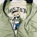 Tuta Boston orso Verde