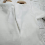 Tutina ciniglia cavallo panna 30412