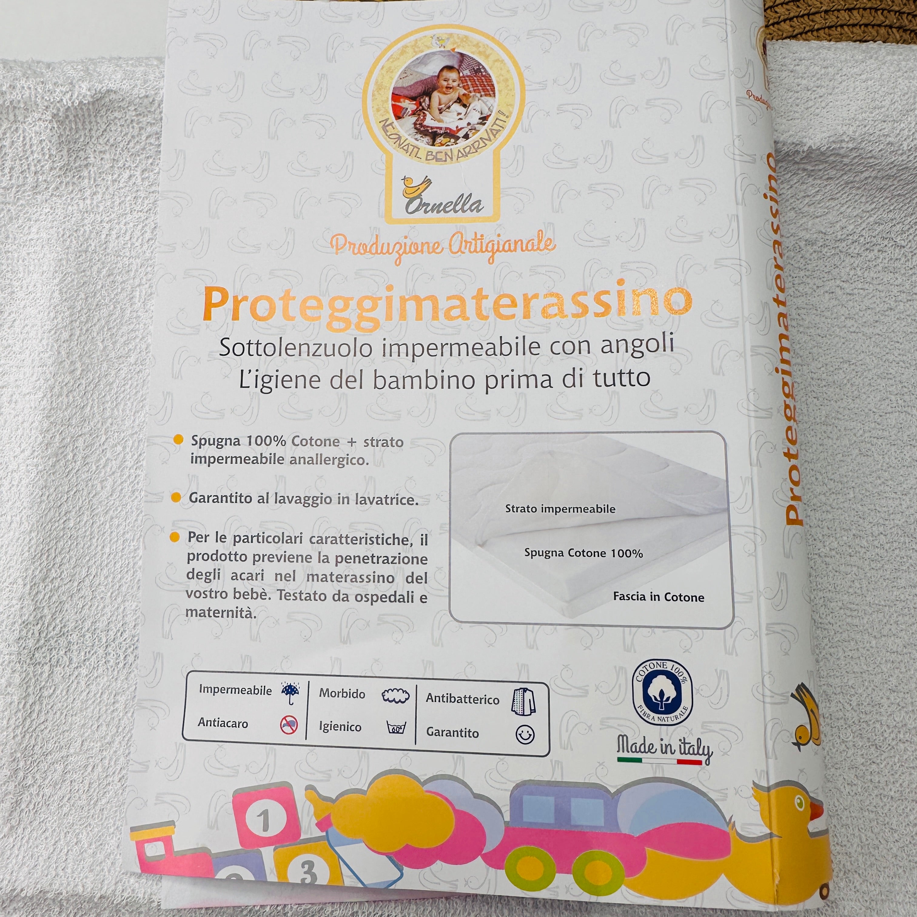 Proteggimaterassino/incerata next to me dim.51x84