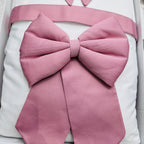 Set Nascita in Ciniglia Fiocco Rosa Antico