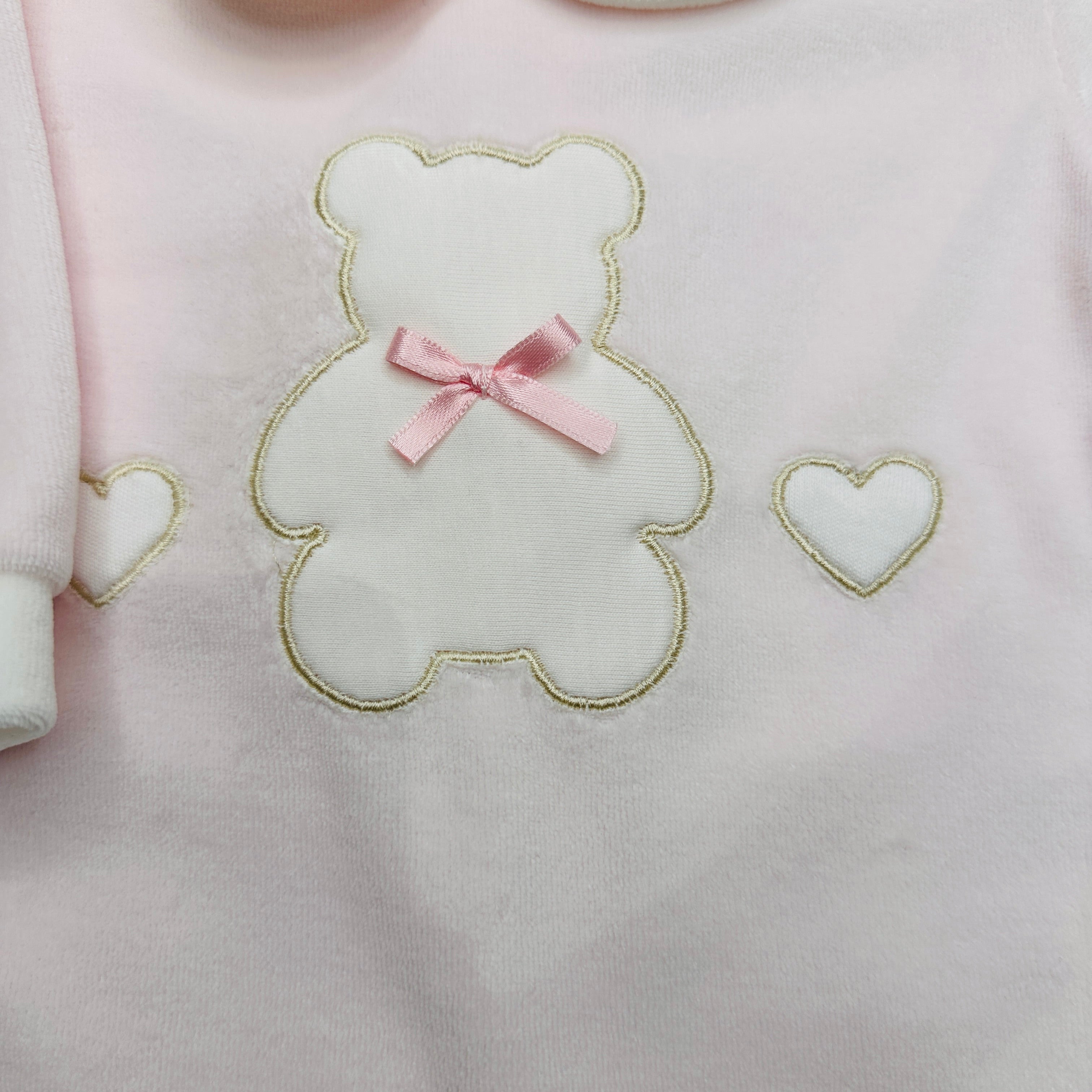 Tutina Ciniglia orso Cuori rosa 30401