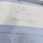 Set Completo carrozzina Principino Celeste