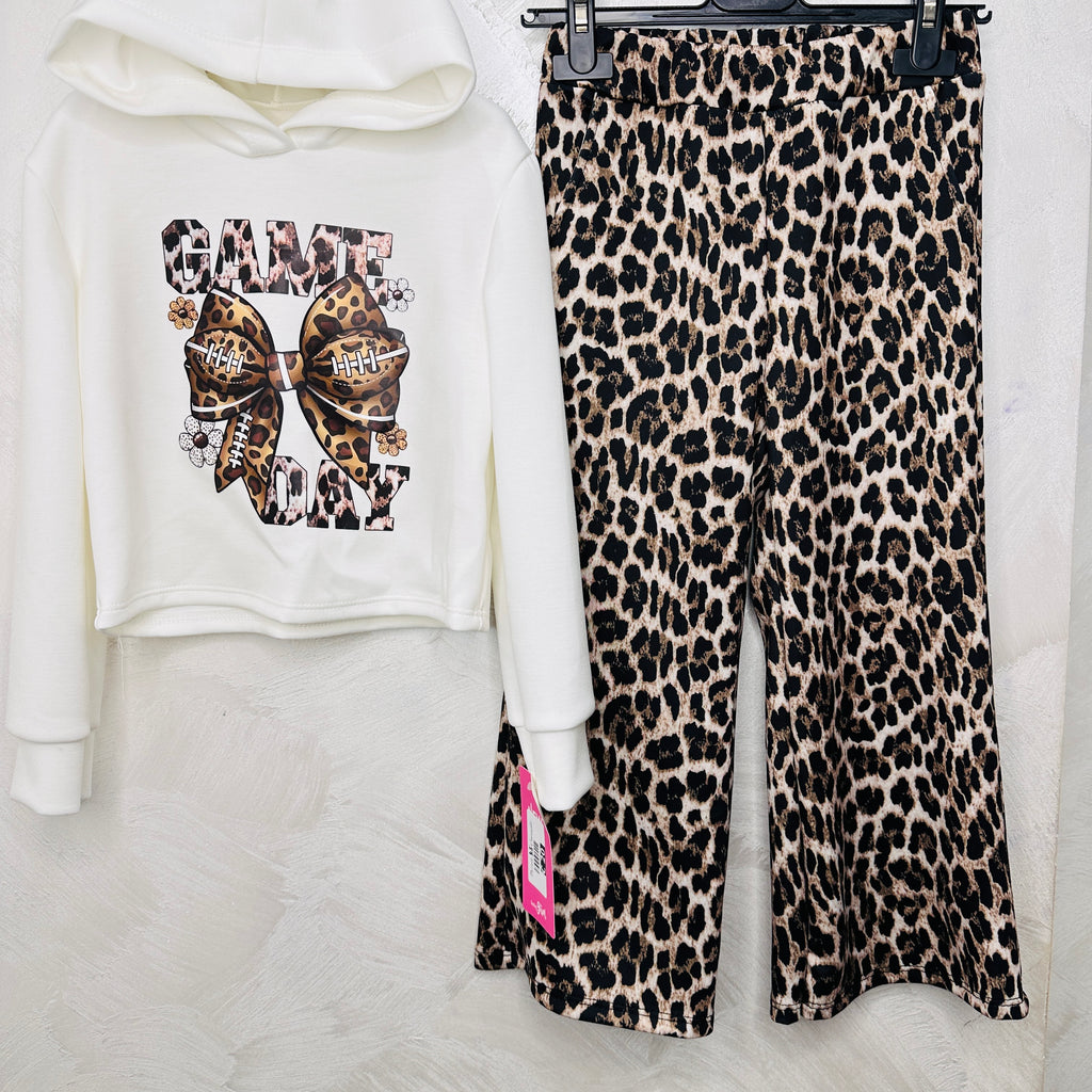Completo bimba Zampa Leopardato