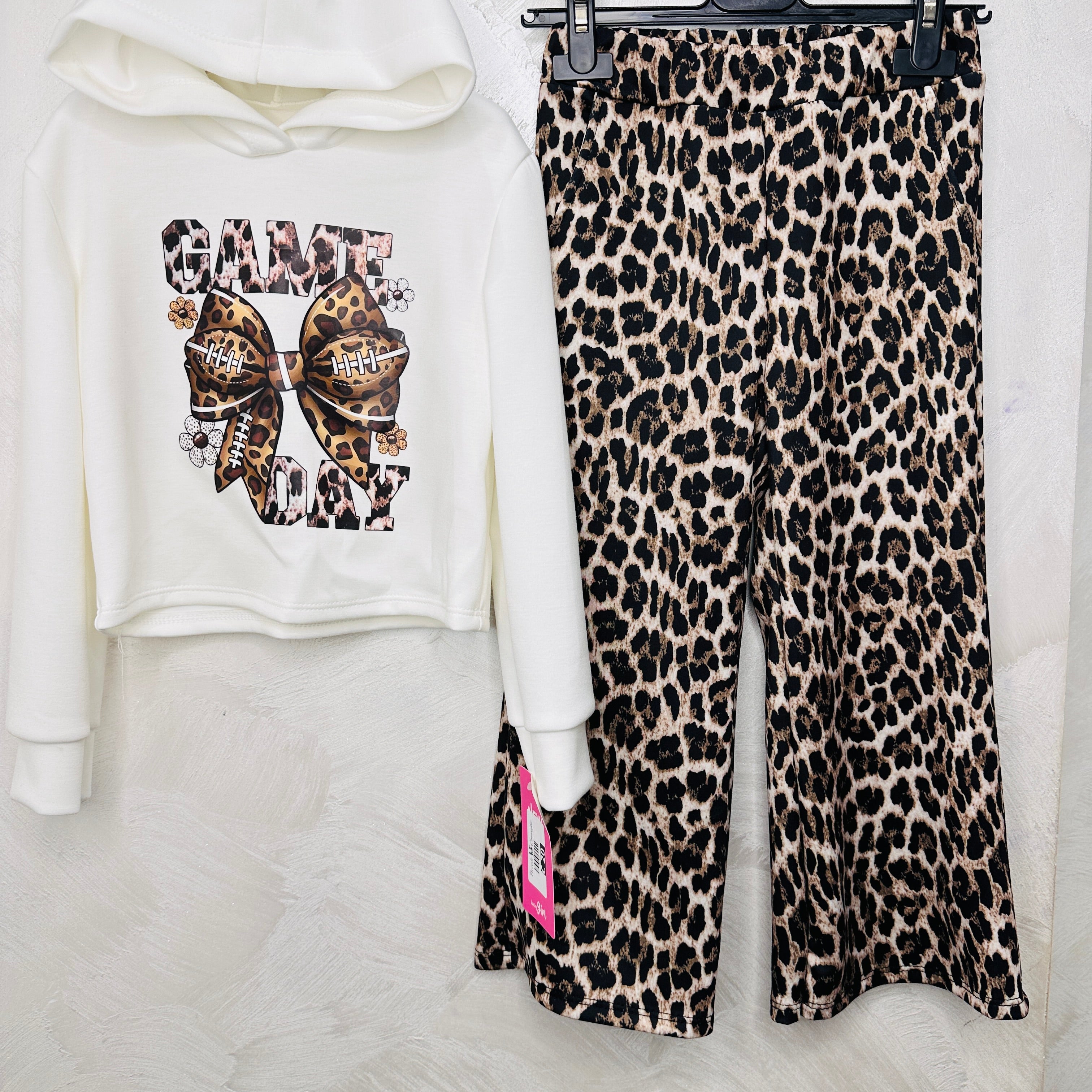 Completo bimba Zampa Leopardato