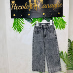 Jeans Sfumato nero Brillantini