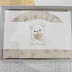 Lenzuola carrozzina orso  neutro ART LC015157