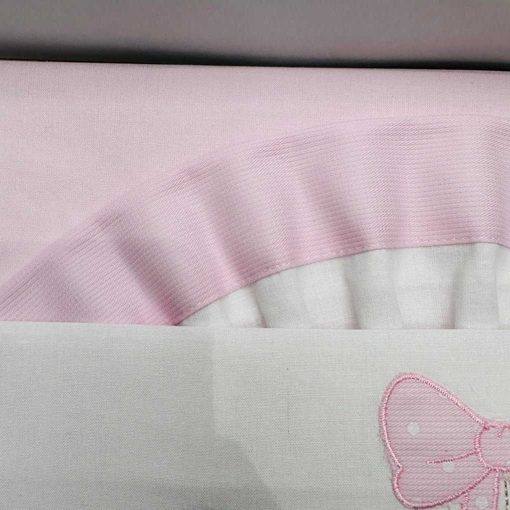 Lenzuola Carrozzina rosa ART LC015163