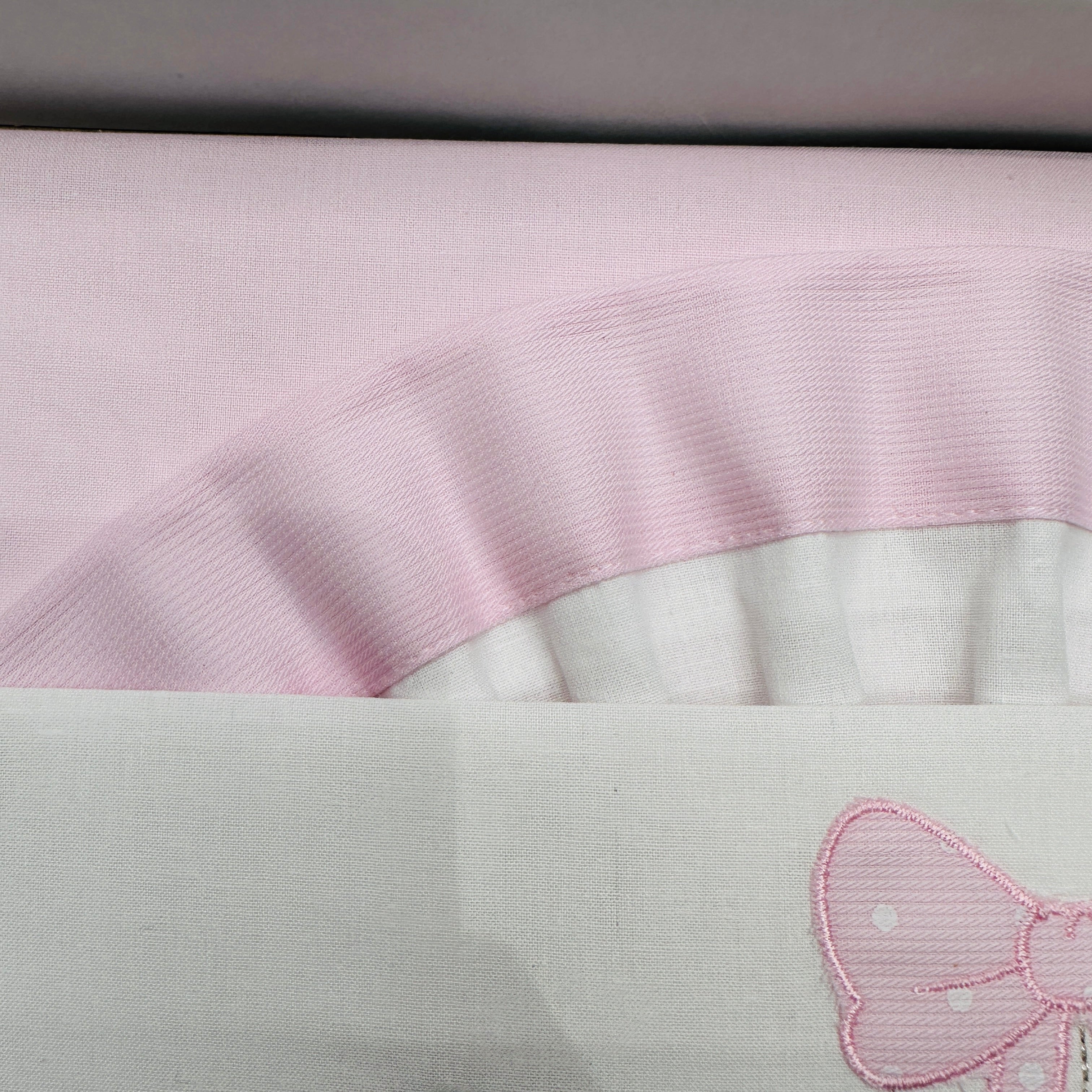 Lenzuola Carrozzina rosa ART LC015163