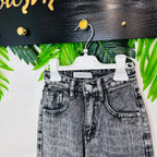 Jeans Sfumato nero Brillantini