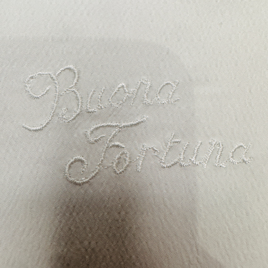 Camicina della fortuna  in seta bianca