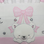 Lenzuola Carrozzina rosa ART LC015163