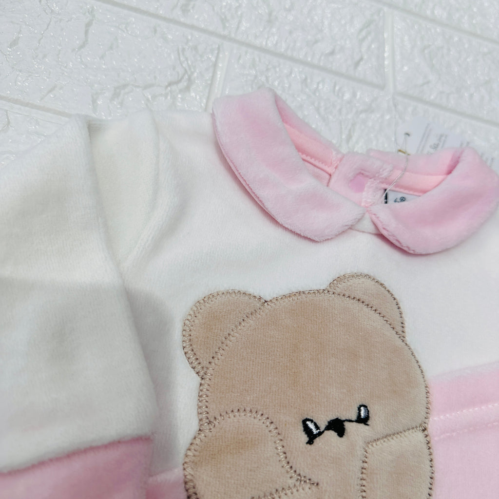 Tutina ciniglia orso Rosa ART B524F/6