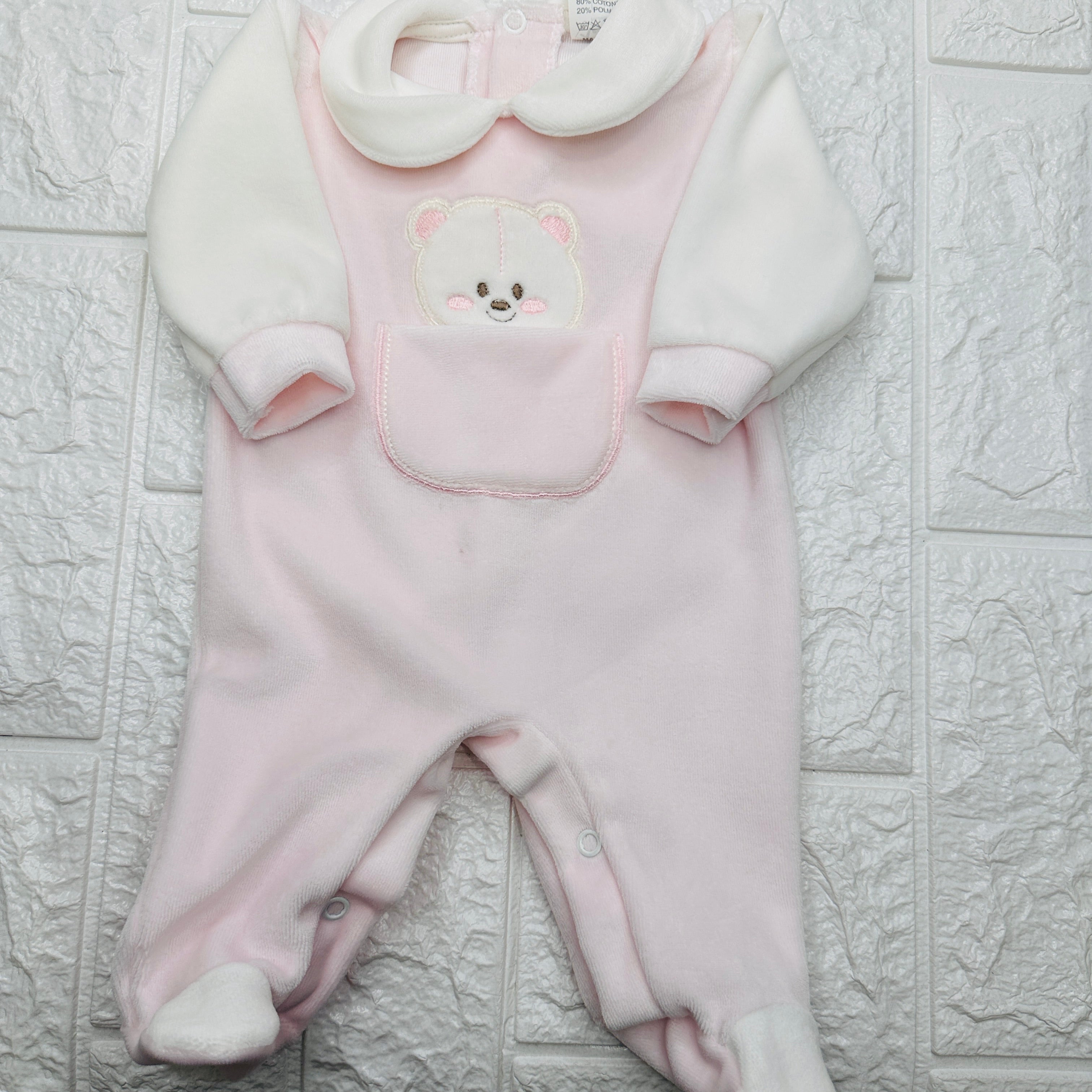 Tutina ciniglia orso Rosa Taschino 30406