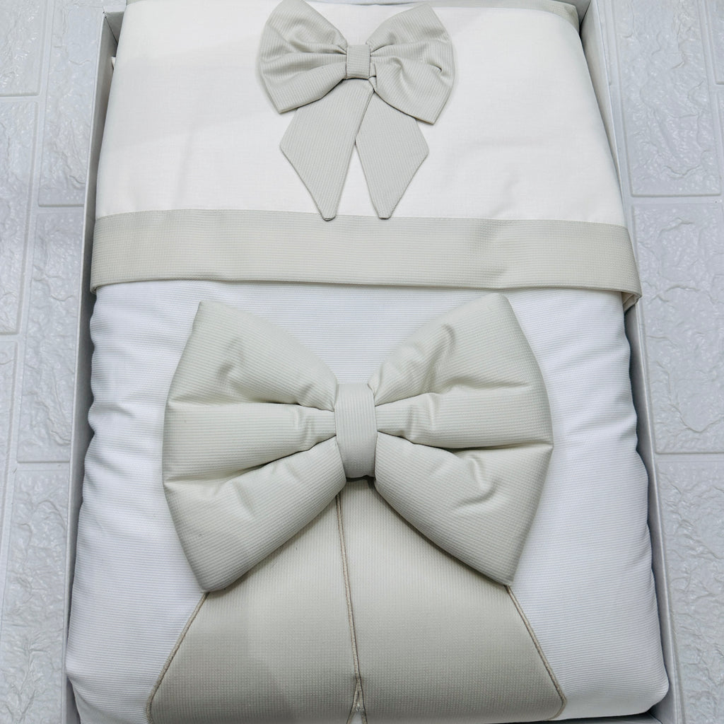 Set completo carrozzina Fiocco Tortora