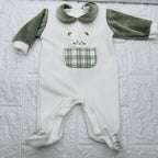 Tutina ciniglia orso verde 30406