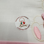Set completo ciniglia Orso fiocco rosa 35411