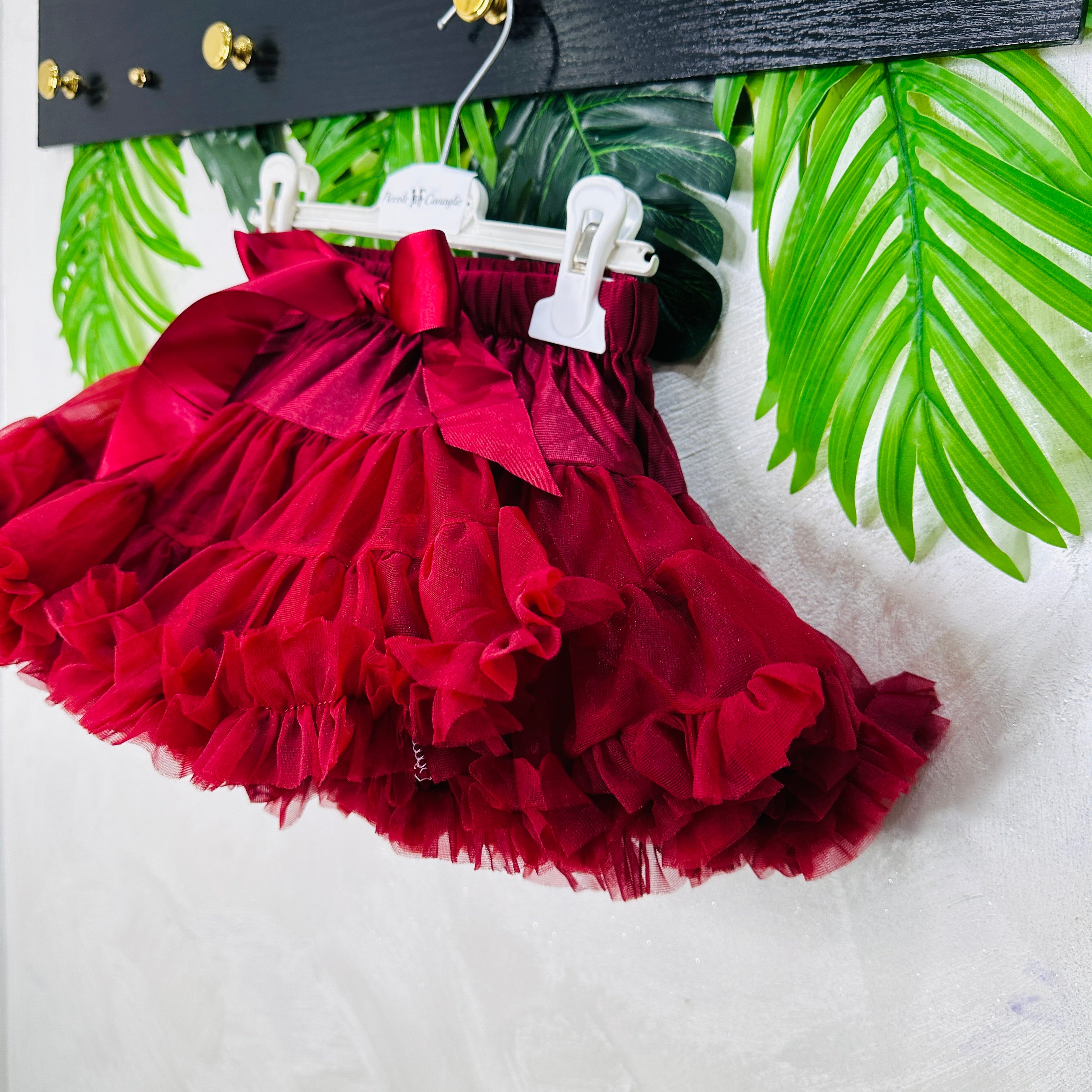 Gonna Tulle bordo’