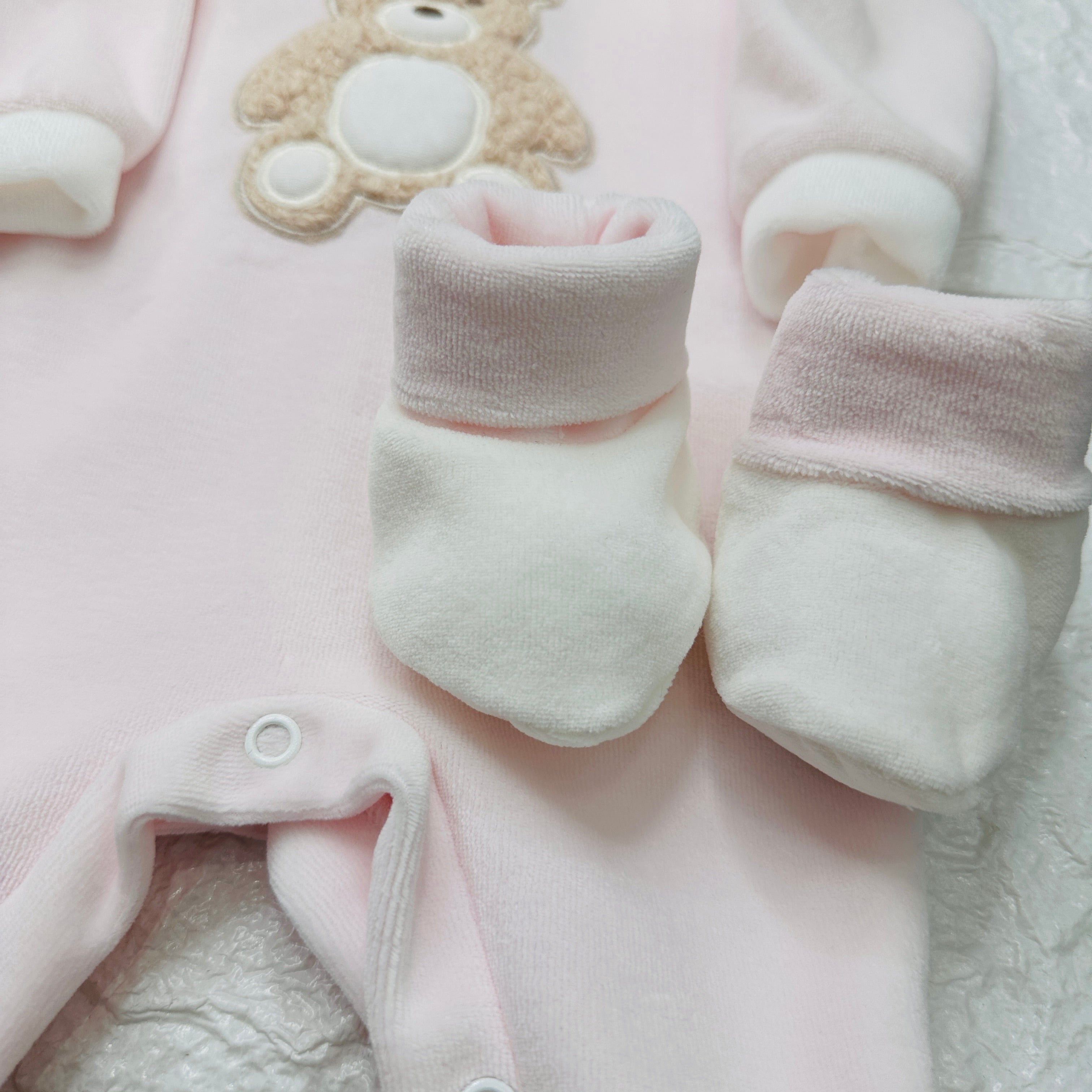 Set Nascita ciniglia Orso Rosa