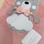 Coperta pile Dim 75x90 cagnolino Rosa