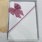 Accappatoio fiocco rosa antico ART AT001104