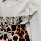 Completo Vogue leopardato