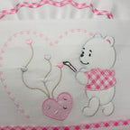 Lenzuola carrozzina  rosa ART LC015161