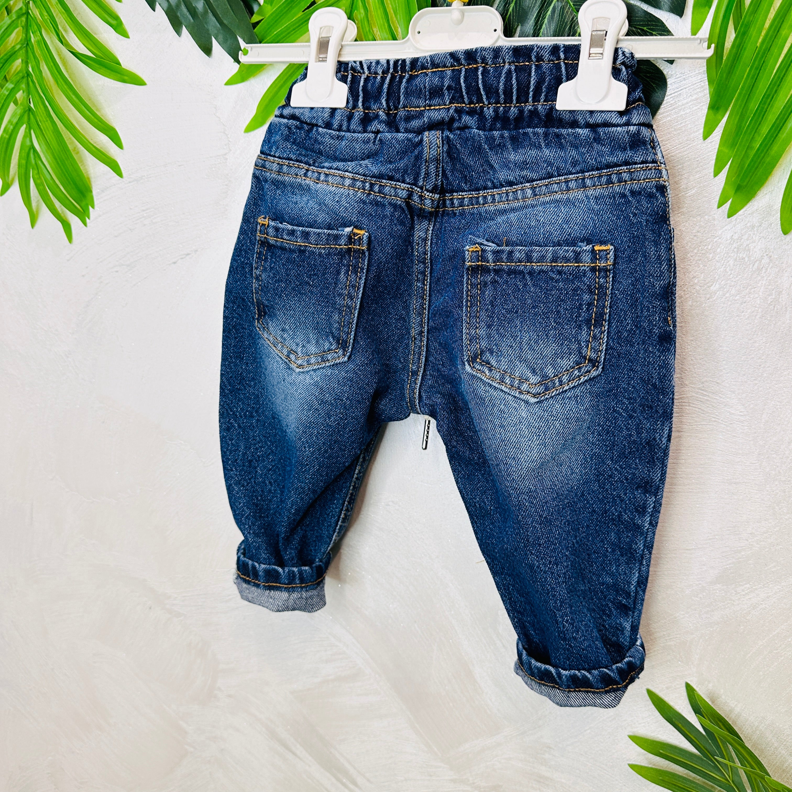 Jeans Infinity con elastico mesi