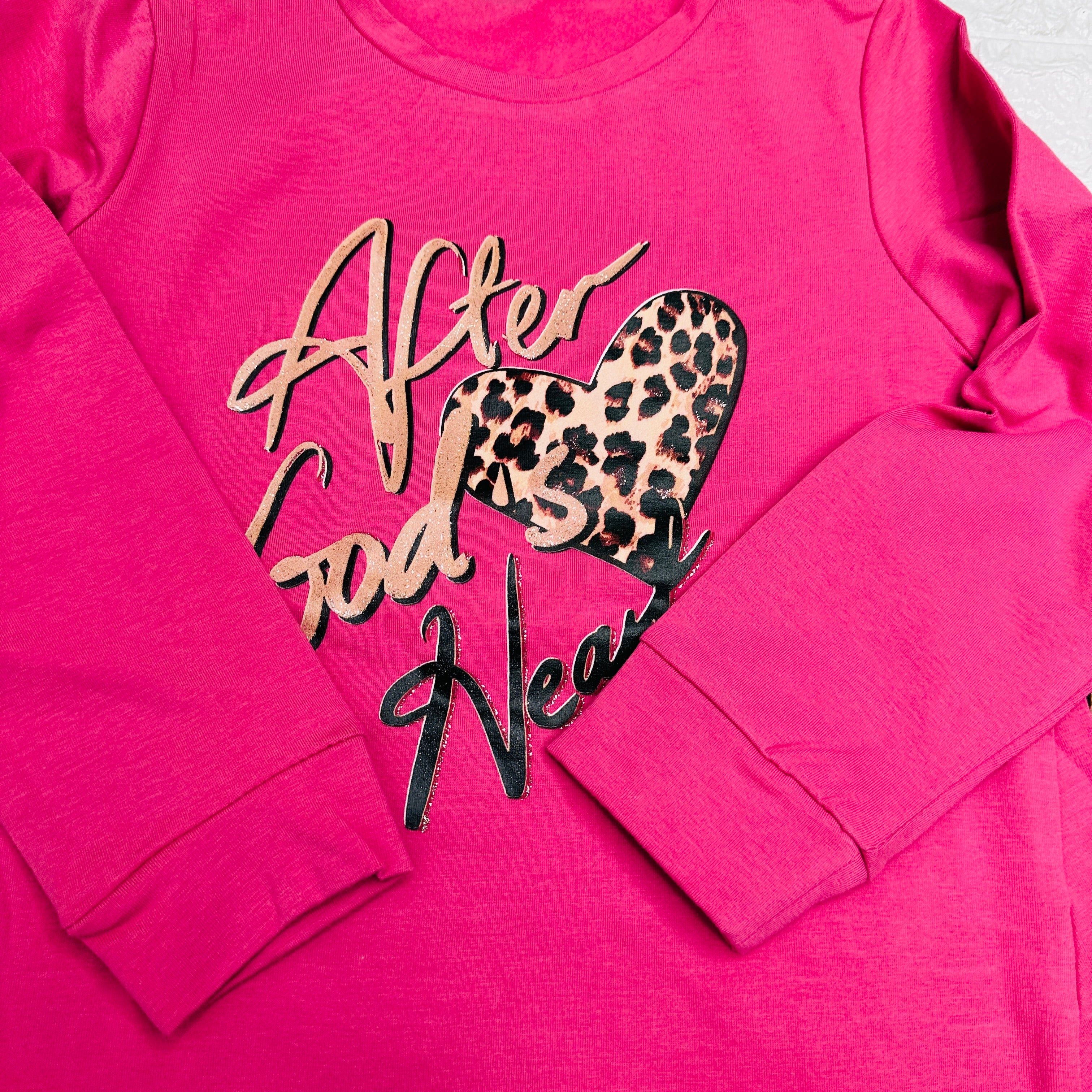 maglia e leggings animalier Fuxian