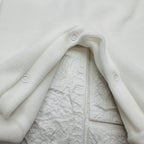 Tutina ciniglia fiocco panna 3041