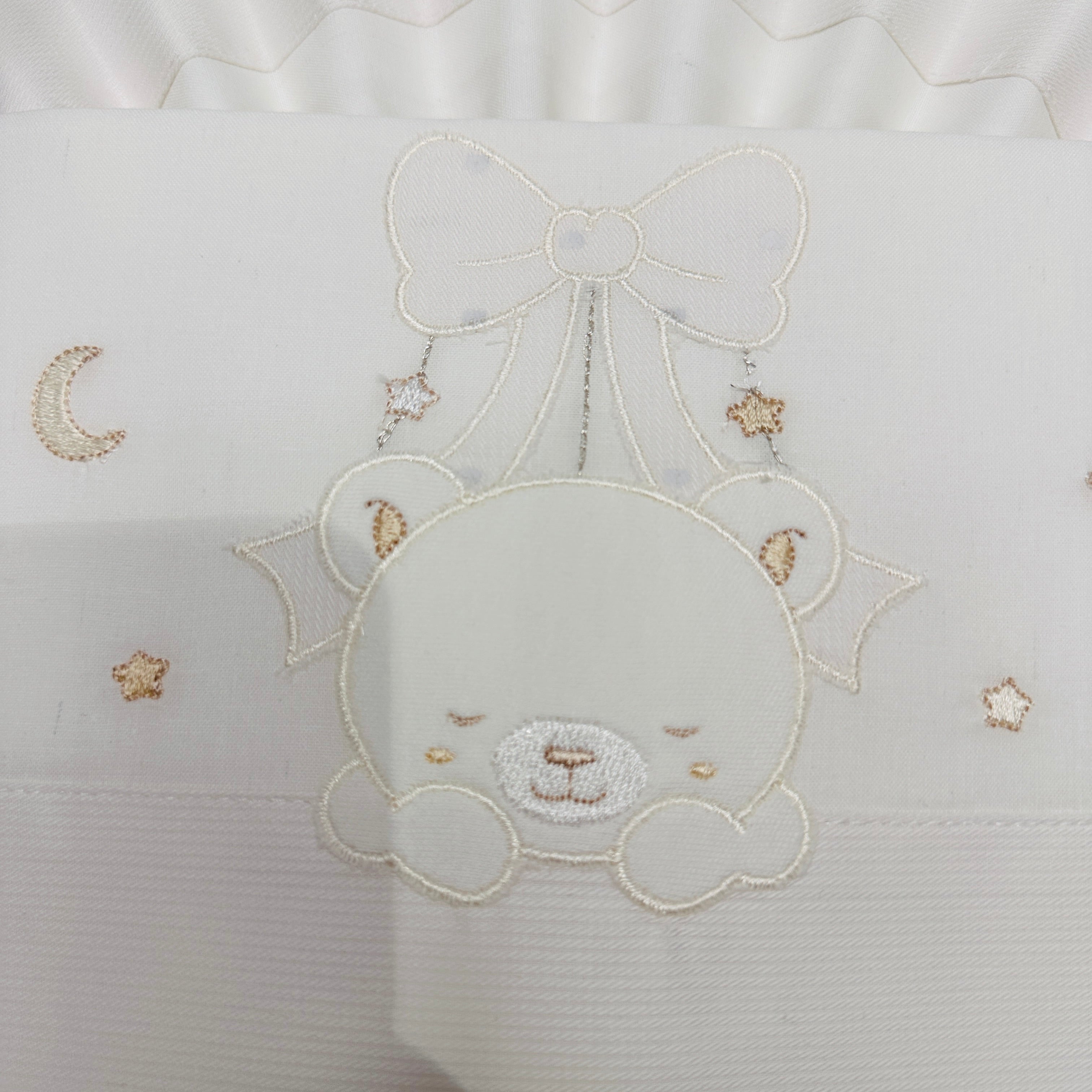 Lenzuola culla orso bianco ART LL018163